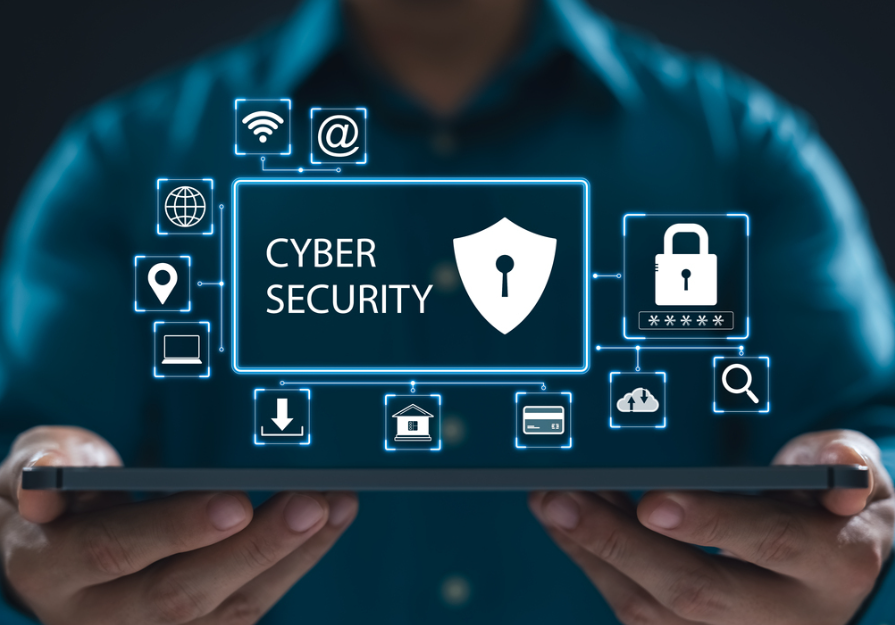 What does electronic security mean?